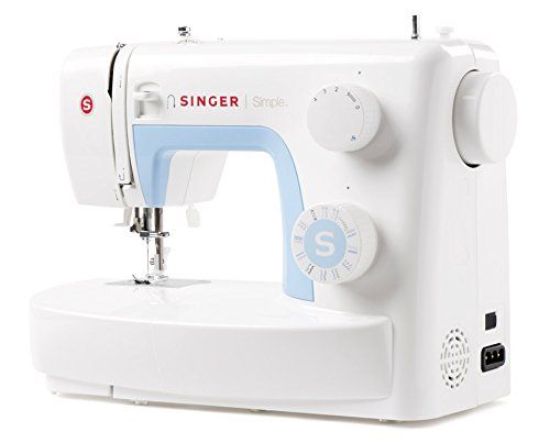 Singer Maquina de Coser Simple 3221: Color azul.