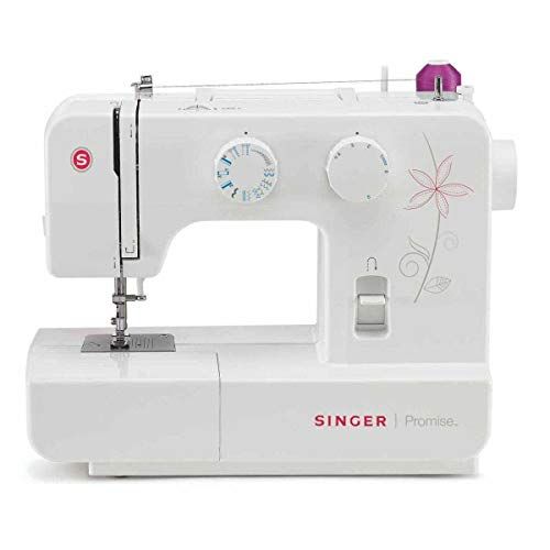 Singer Promise 1412: Máquina de coser con 12 puntadas, color blanco.