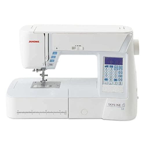 Janome Skyline S3: Máquina de coser con ordenador integrado.