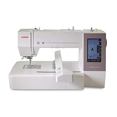 Janome Memory Craft 550e: Máquina de bordar.